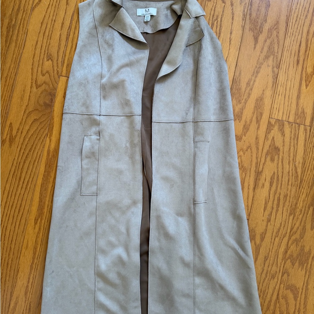 M Magaschoni long vest medium m